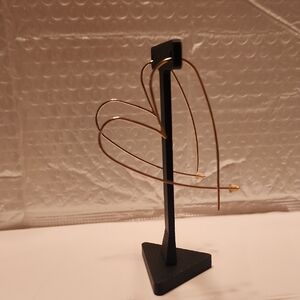 Origami Owl Heart Loop Earrings